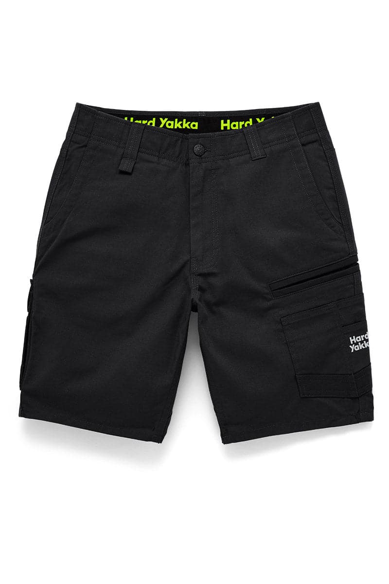 Hard Yakka Women's Raptor Mid Short Y08228 flat lay front