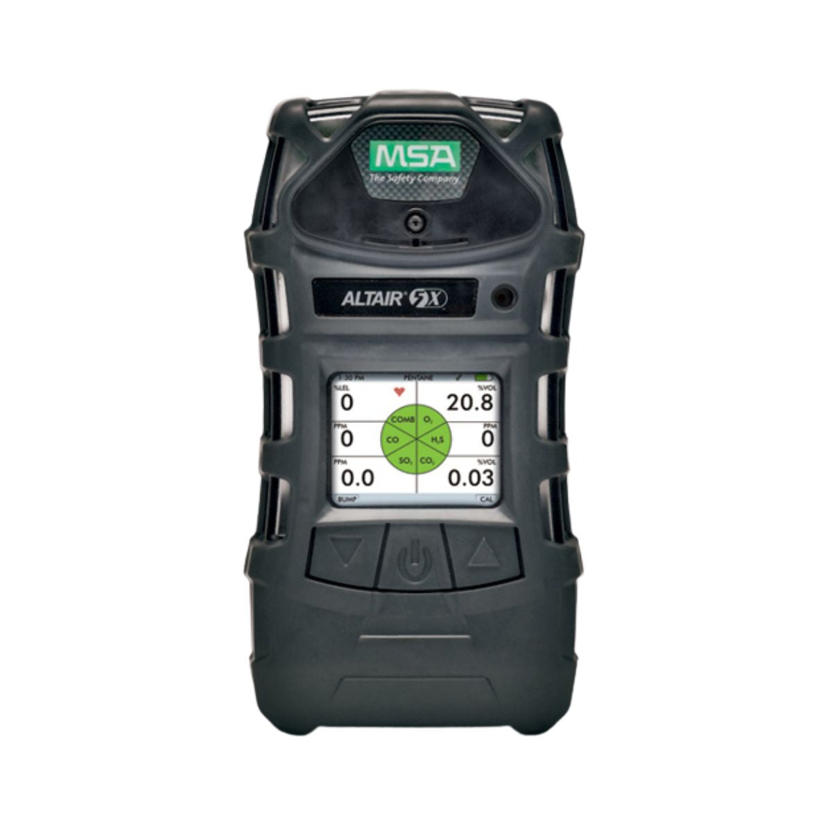 MSA ALTAIR 5X Multigas Detector, LEL, O2, CO, H2S, NO2 10119665