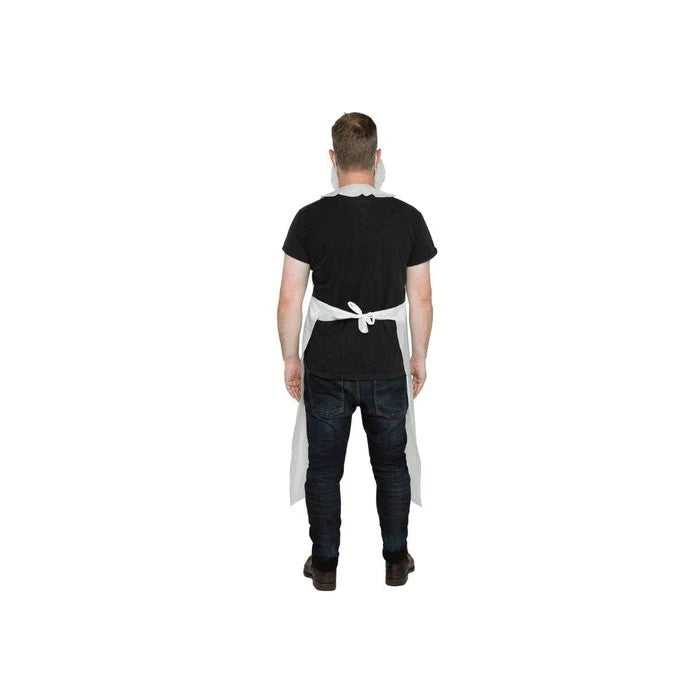 Disposable Polythene Apron ASDPEA back view
