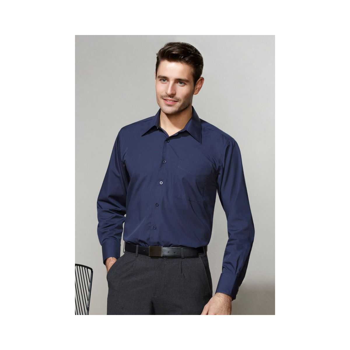 Biz Corporates Metro shirt SH714 front view