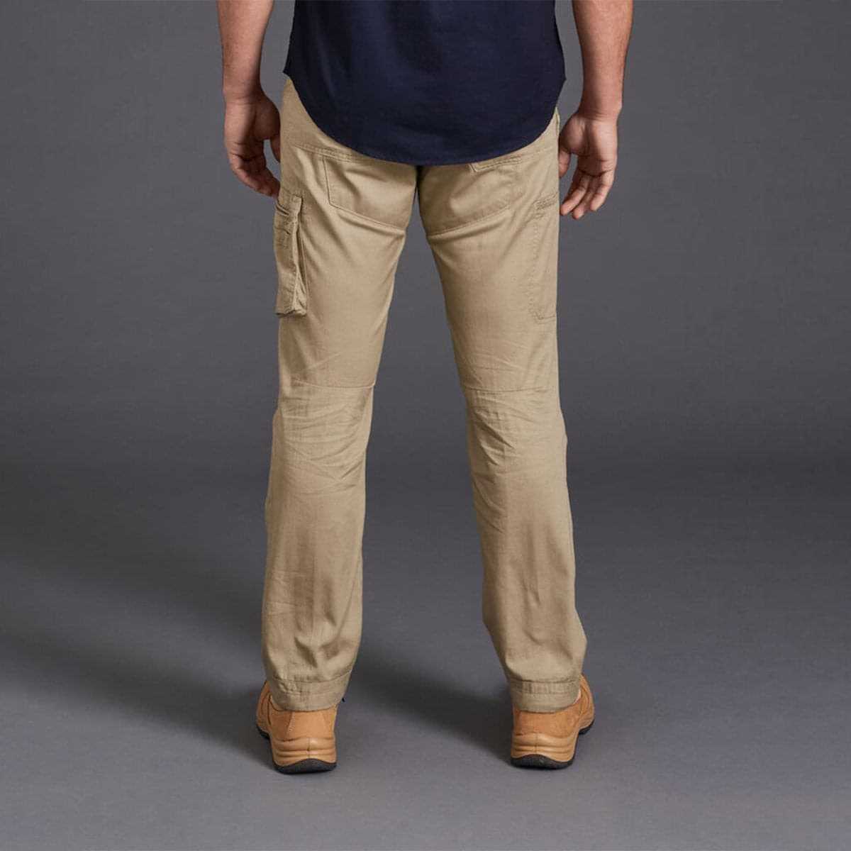 KingGee Summer Tradie Pants back view khaki