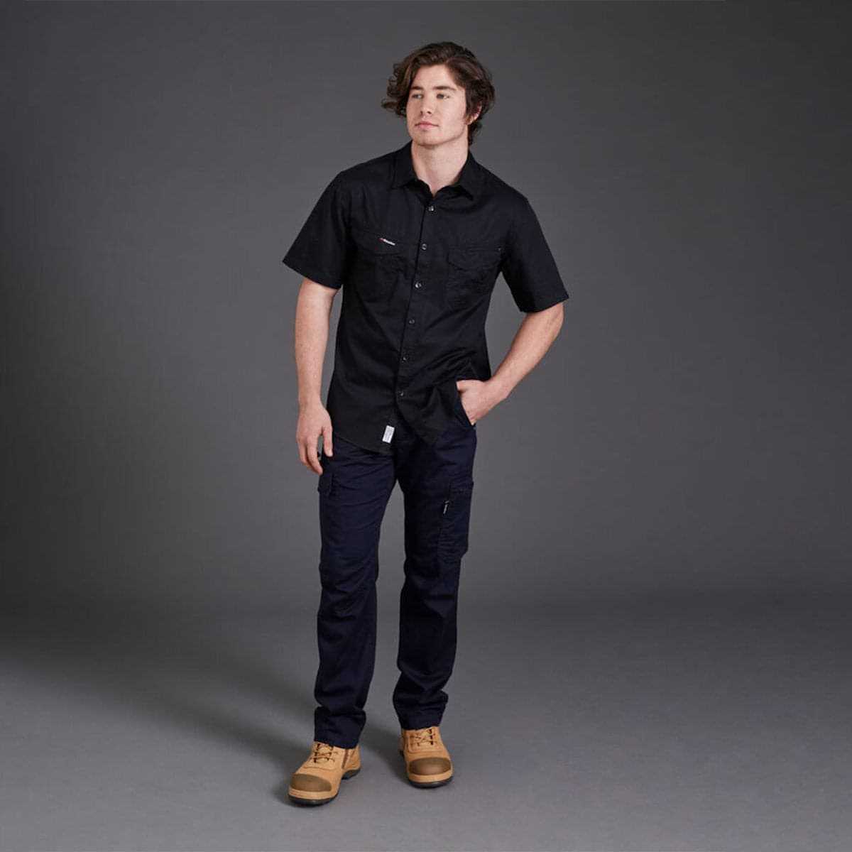 KingGee Summer Tradie Pants model wearing