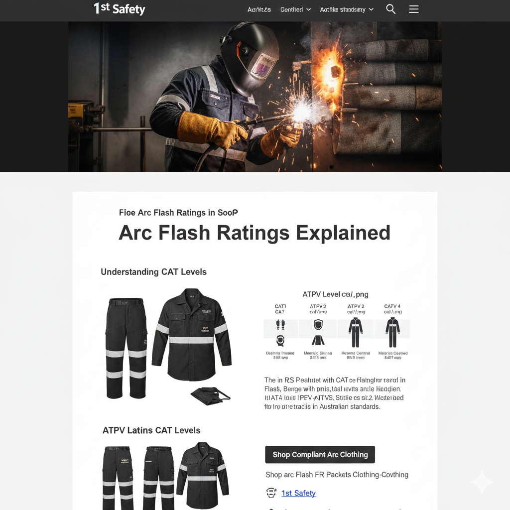The Arc Flash Rating Explained: What is CAT and ATPV, and Why Does it Matter?"