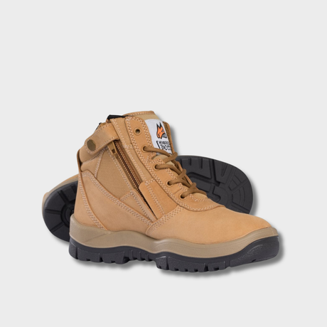 Side Zip Work Boots