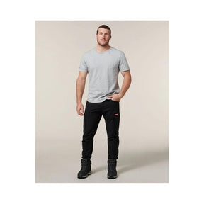 Hard Yakka 3056 cuffed cargo work pant, front view