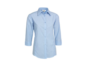 Biz Collection Micro Check shirt collar detail