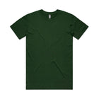 ascolour Men's Staple Tee front view dark green