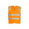 Syzmik Unisex Hi Vis Zip Basic Vest ZV999