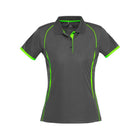Biz Collection Razor polo dark colours worn by model back