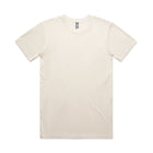 ascolour Men's Staple Tee front view cream