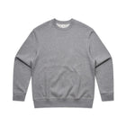 ascolour Men's Heavy Crew 5145 front view gray