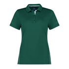 Women's Balance Polo Shirt Green Front
