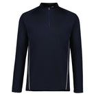 Unisex Balance Mid Layer Top SW225M front view navy with white accents