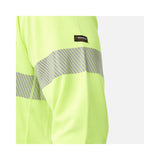 KingGee Men's Workcool Hyperfreeze Hi Vis Long Sleeve Polo Shirt With Segmented Tape K54225