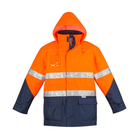 Syzmik storm jacket hood detail