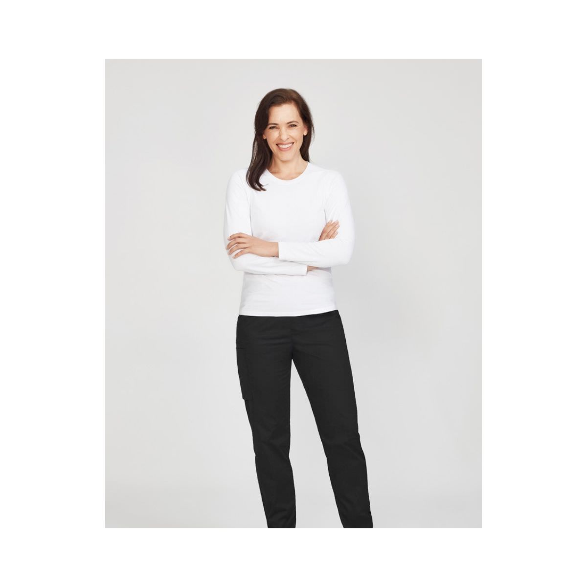 Biz Care Women's Performance Long Sleeve Tee CT247LL