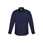 Syzmik cooling long sleeve shirt back view