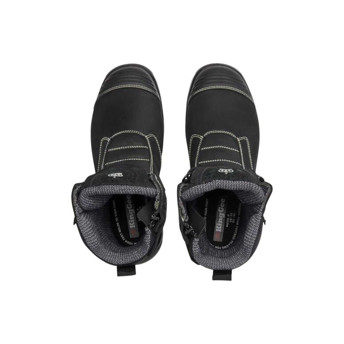 KingGee Pro 9 Work Boot Black K28006