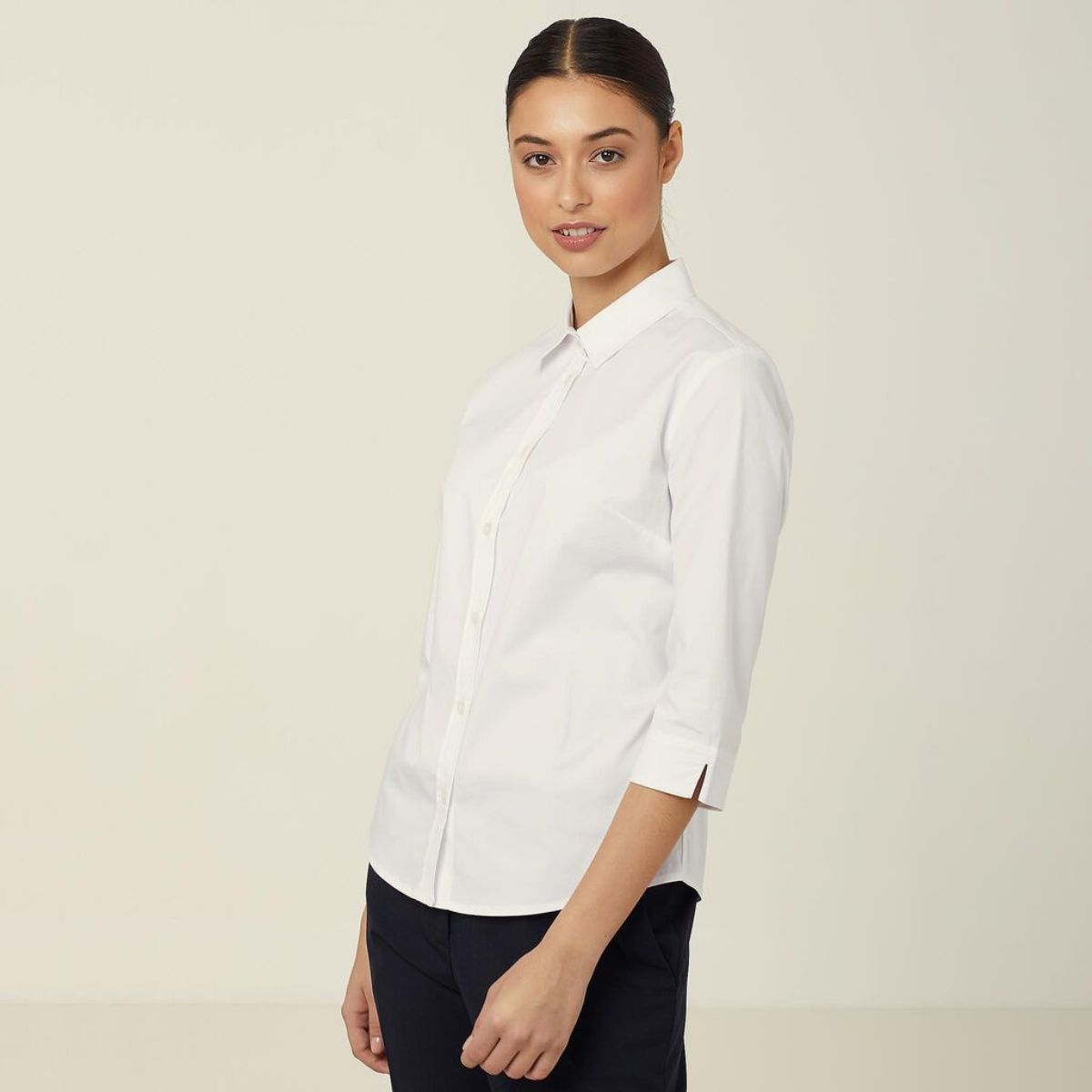NNT Women's Avignon Stretch 3/4 Sleeve Shirt CATUKY