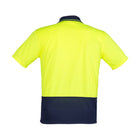 Syzmik hi-vis polo worn on site