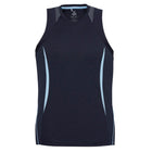 Men's Razor Singlet SG407M navy front view