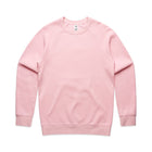ascolour Men's Supply Crew front view in pink