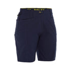 Women's navy cargo shorts with ventilation