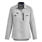 Syzmik Women's Outdoor Long Sleeve Shirt ZW760 gray front