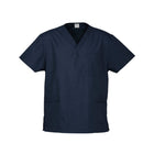 BIZ SCRUBS™ Unisex Scrubs Top H10612 in Navy
