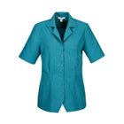 Biz Corporates Oasis overblouse pleat detail