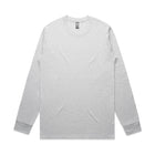 ascolour Men's Classic L/S Tee - Light Grey Front