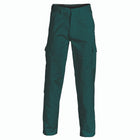 DNC Cotton Drill Cargo Pants in teal