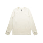 Cream long sleeve tee for women