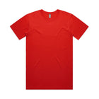 ascolour Men's Staple Tee Red Front