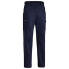 Bisley cargo pants front view navy