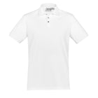 Men's City Polo P105MS front view white