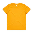 ascolour Youth Staple Tee 3006 yellow front