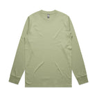 ascolour Men's Classic L/S Tee front view green