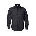 Biz Corporates Men's Metro Long Sleeve Shirt SH714 in Charcoal