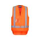 Portwest TTMC-W17 hi-vis X back vest front view