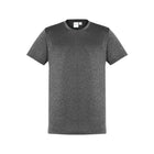 Biz Collection Men's Aero Short Sleeve Tee T800MS in Black Marle