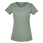 Syzmik Women's Streetworx T-Shirt ZH735 front view green