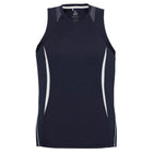 Men's Razor Singlet SG407M navy front view