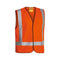 Bisley Unisex Taped X Back Hi Vis Vest BT0347