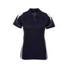 JB'S Ladies Podium Bell Polo Shirt 7BEL1 in Navy/White