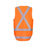 Portwest TTMC-W17 Hi-Vis X Back Zipped Vest TM310