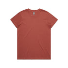 ascolour Women's Maple Tee 4001 - Pinks, Oranges and Reds in Coral