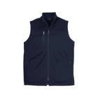 Biz Collection soft shell vest J3881 back view
