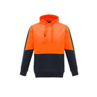 Syzmik hi-vis pullover hoodie hood detail
