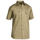 Bisley Cool Lightweight Drill Shirt BS1893 beige front